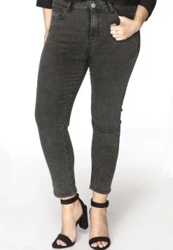 Jeans 7/8 met rits