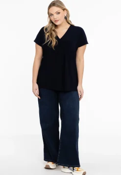 Jeans 5 pockets wide leg
