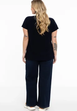 Jeans 5 pockets wide leg