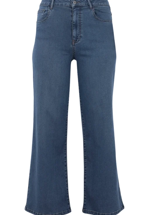 Jeans 5 pockets wide leg