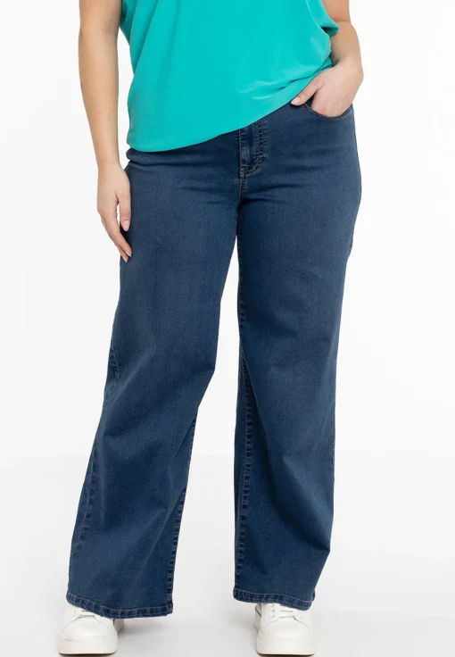 Jeans 5 pockets wide leg
