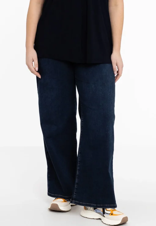 Jeans 5 pockets wide leg