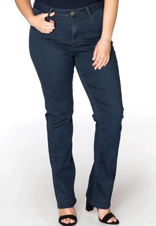 Jeans met rechte pijp