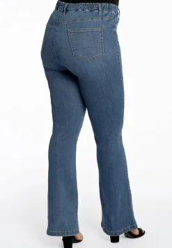 Jegging bootleg denim