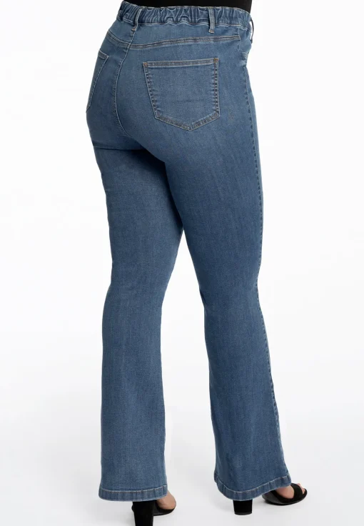 Jegging bootleg denim