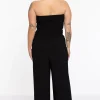 Jumpsuit smocked strapless DOLCE
