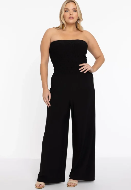 Jumpsuit smocked strapless DOLCE