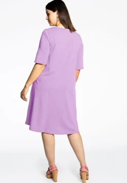 Jurk A-lijn COTTON