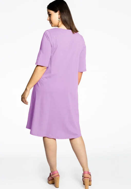 Jurk A-lijn COTTON