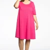 Jurk A-lijn COTTON