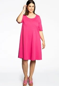 Jurk A-lijn COTTON
