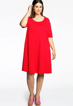 Jurk A-lijn COTTON