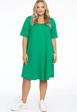 Jurk A-lijn COTTON