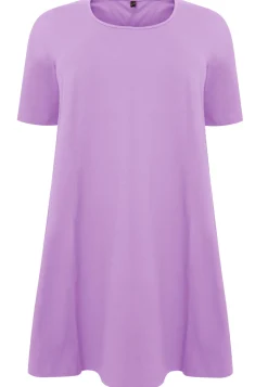Jurk A-lijn COTTON