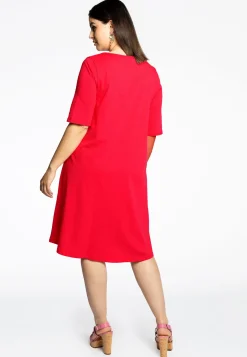 Jurk A-lijn COTTON
