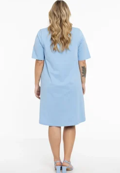 Jurk A-lijn COTTON
