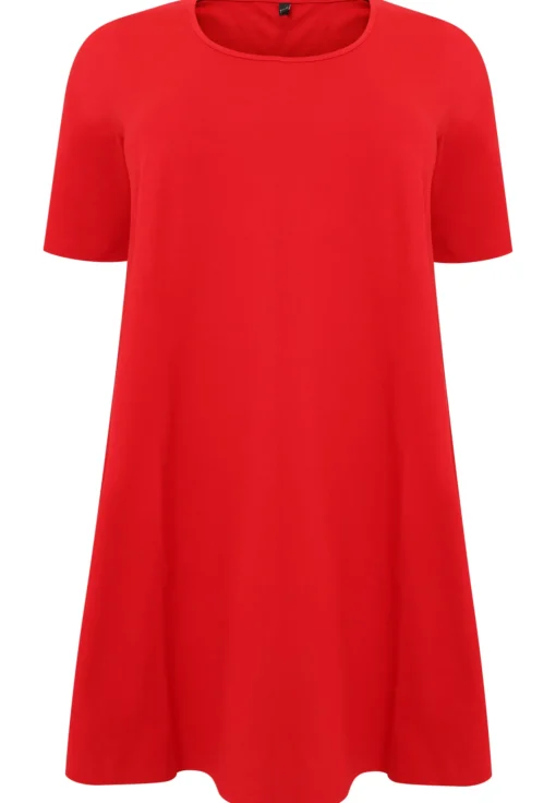 Jurk A-lijn COTTON