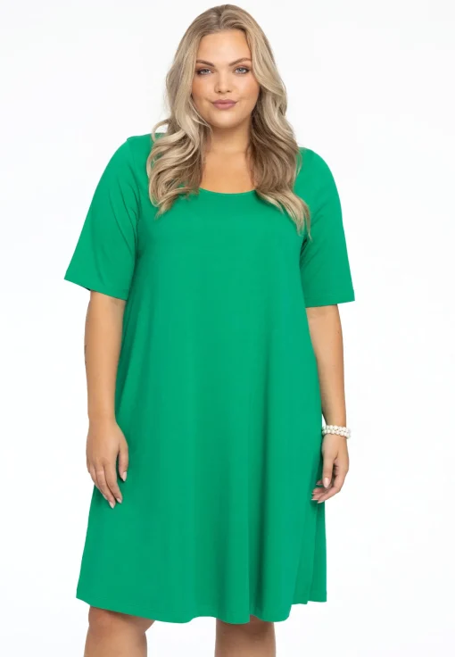 Jurk A-lijn COTTON