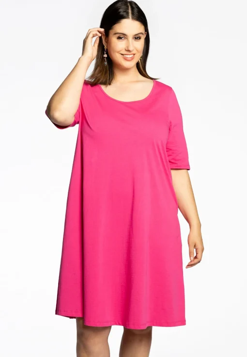 Jurk A-lijn COTTON