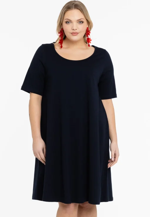 Jurk A-lijn COTTON