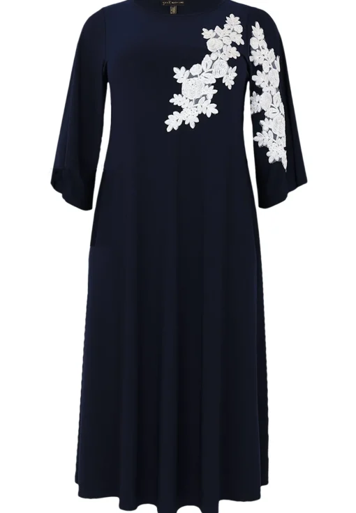 Jurk A-lijn flower lace DOLCE