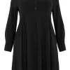 Jurk grandad collar DOLCE