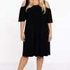 Jurk met cut out DOLCE
