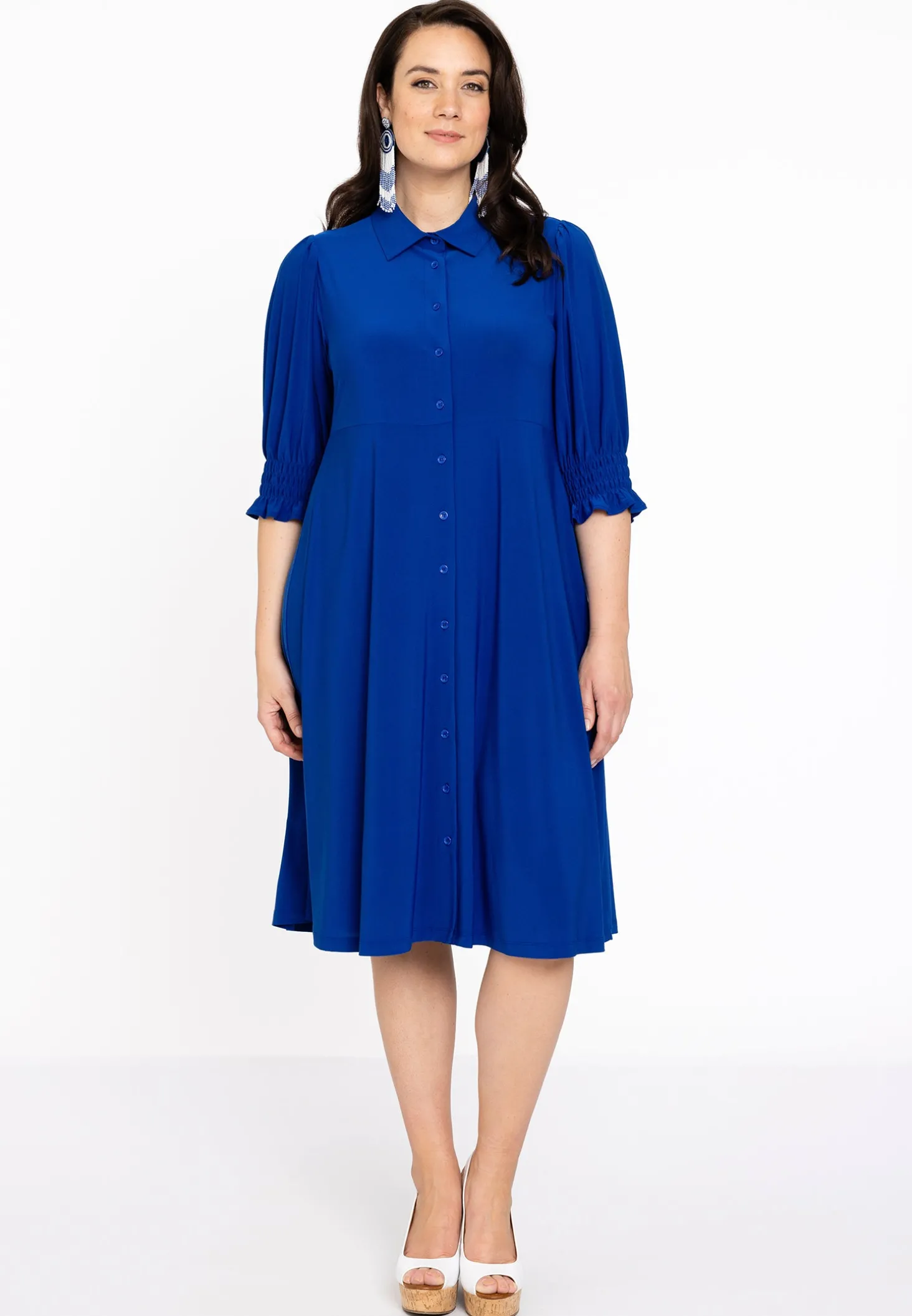 Jurk met knopen DOLCE