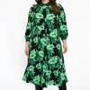 Jurk met rib hals FLORENCE