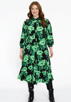 Jurk met rib hals FLORENCE