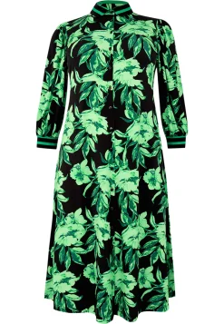 Jurk met rib hals FLORENCE