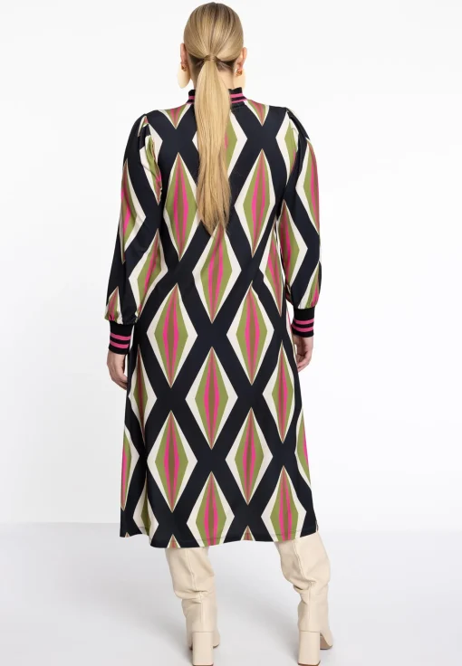 Jurk met rib PASTILLE