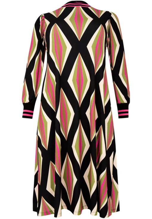 Jurk met rib PASTILLE