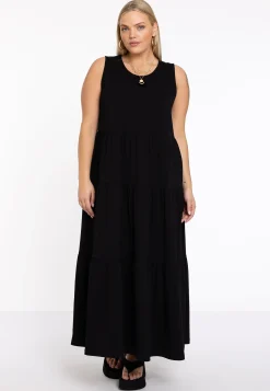 Jurk met ruches COTTON