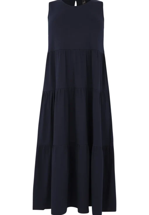 Jurk met ruches COTTON