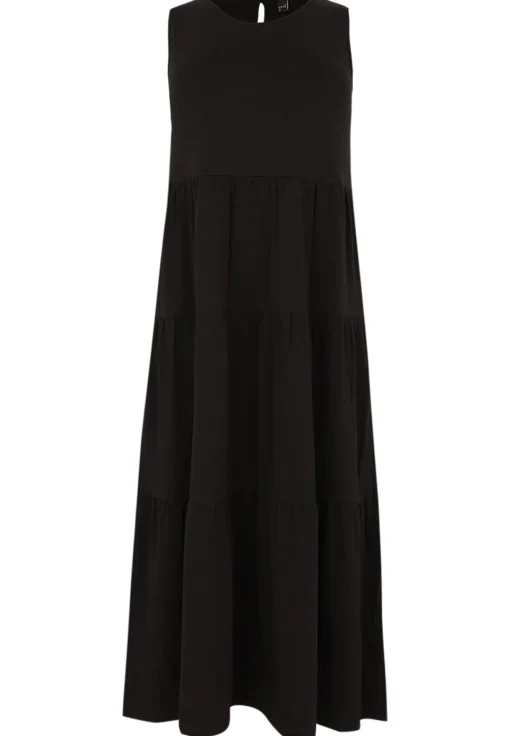 Jurk met ruches COTTON