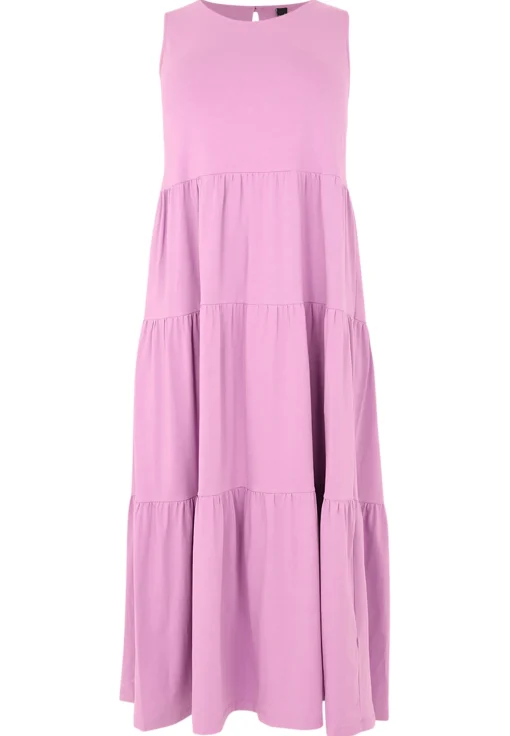 Jurk met ruches COTTON