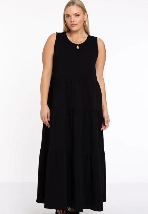 Jurk met ruches COTTON