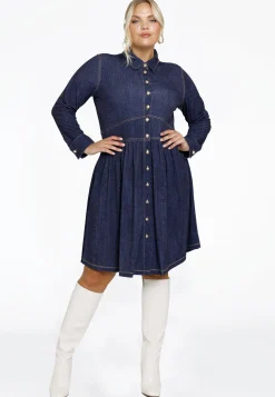 Jurk met zakken DENIM DOLCE
