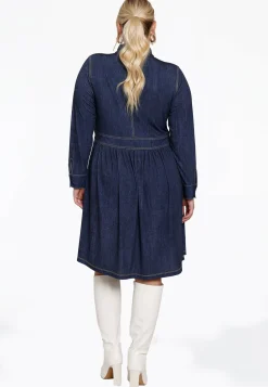 Jurk met zakken DENIM DOLCE