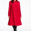 Jurk plooien DOLCE
