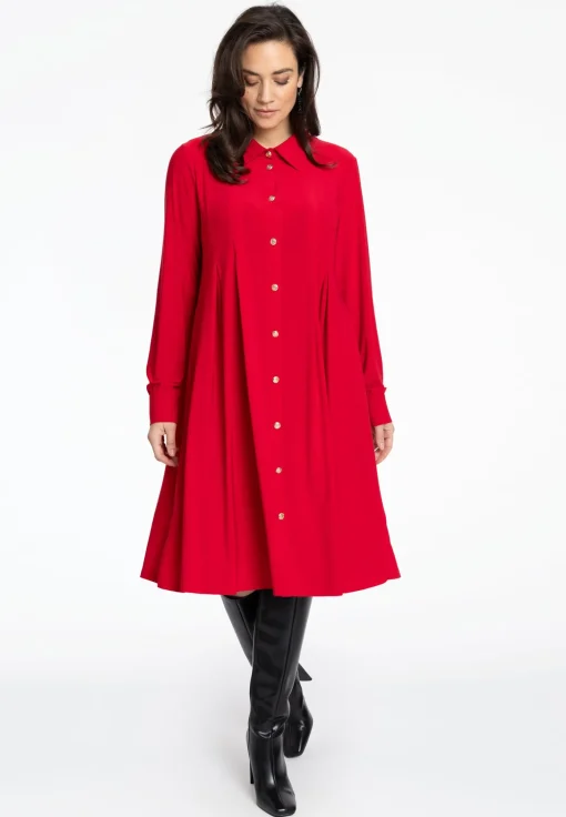 Jurk plooien DOLCE