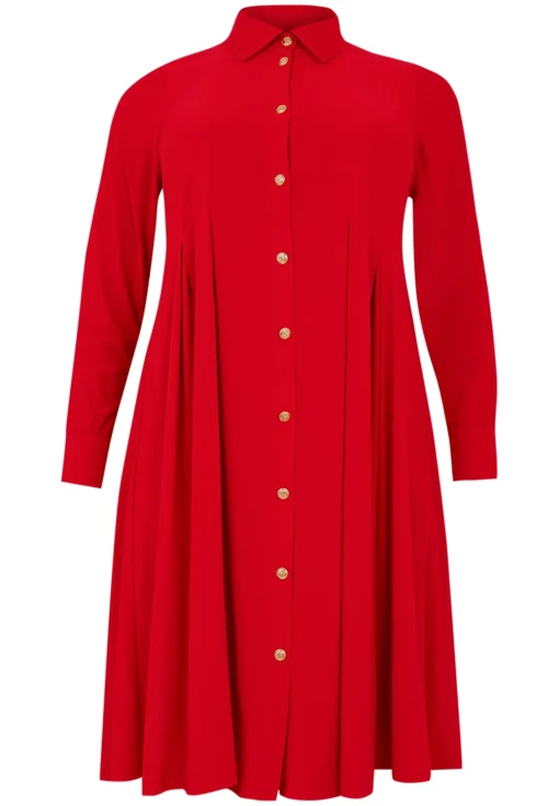 Jurk plooien DOLCE