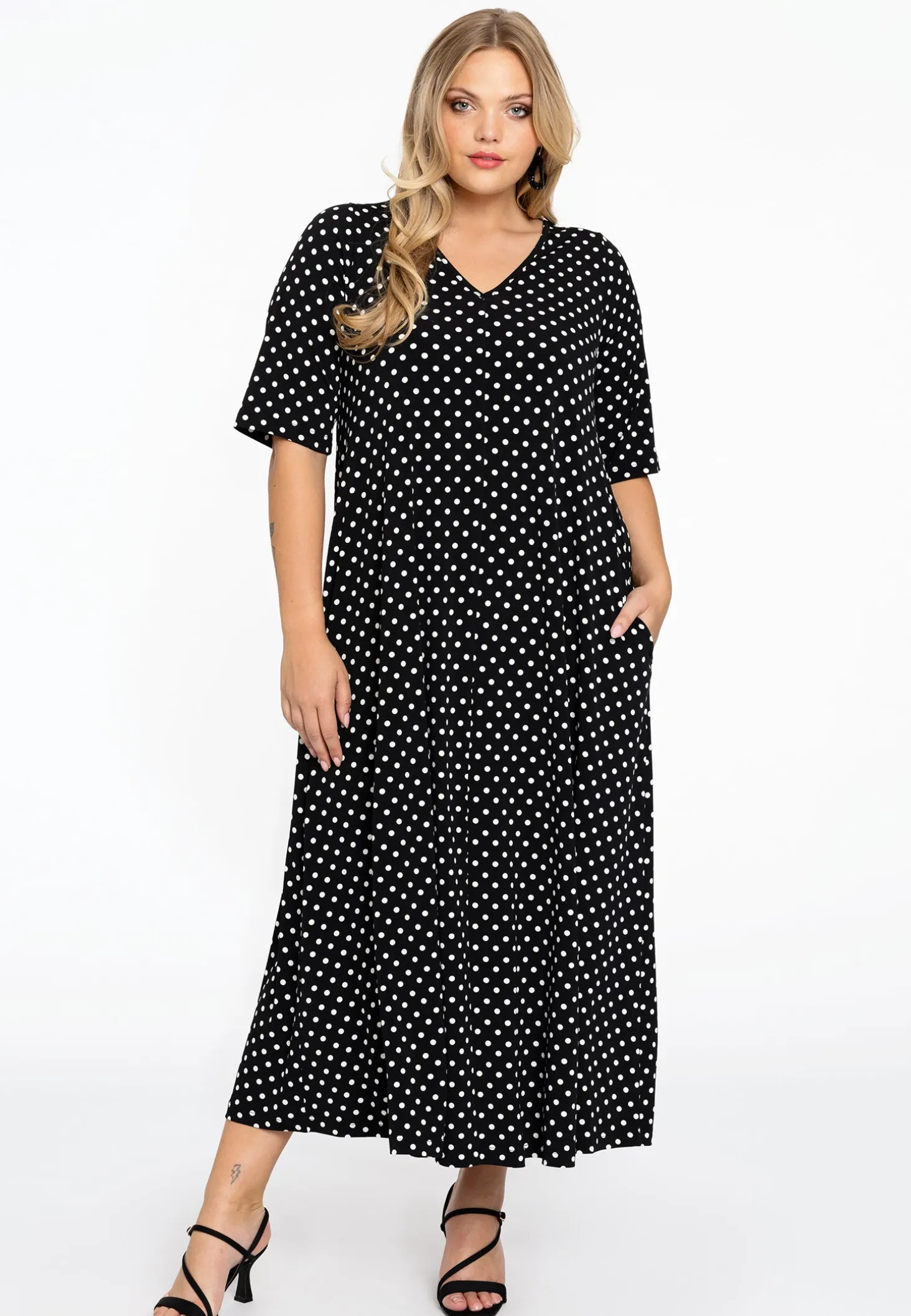 Jurk swing DOTS