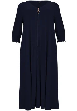 Jurk swing gesmokte mouw DOLCE