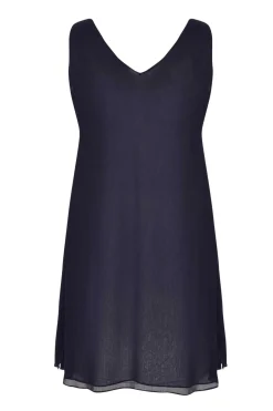Lang voile singlet v-hals UNI