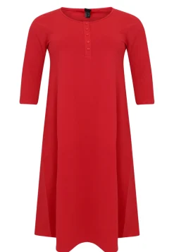 Lange A-lijn jurk COTTON