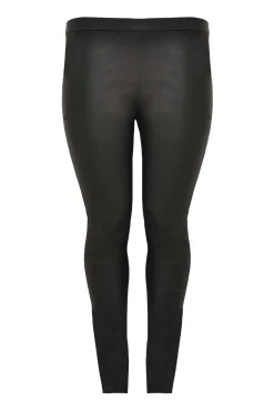 Legging half stretch leer