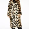 Mantel faux fur LEOPARD