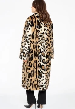 Mantel faux fur LEOPARD